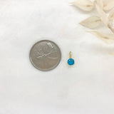 925/18k Vermeil Birthstone Charm