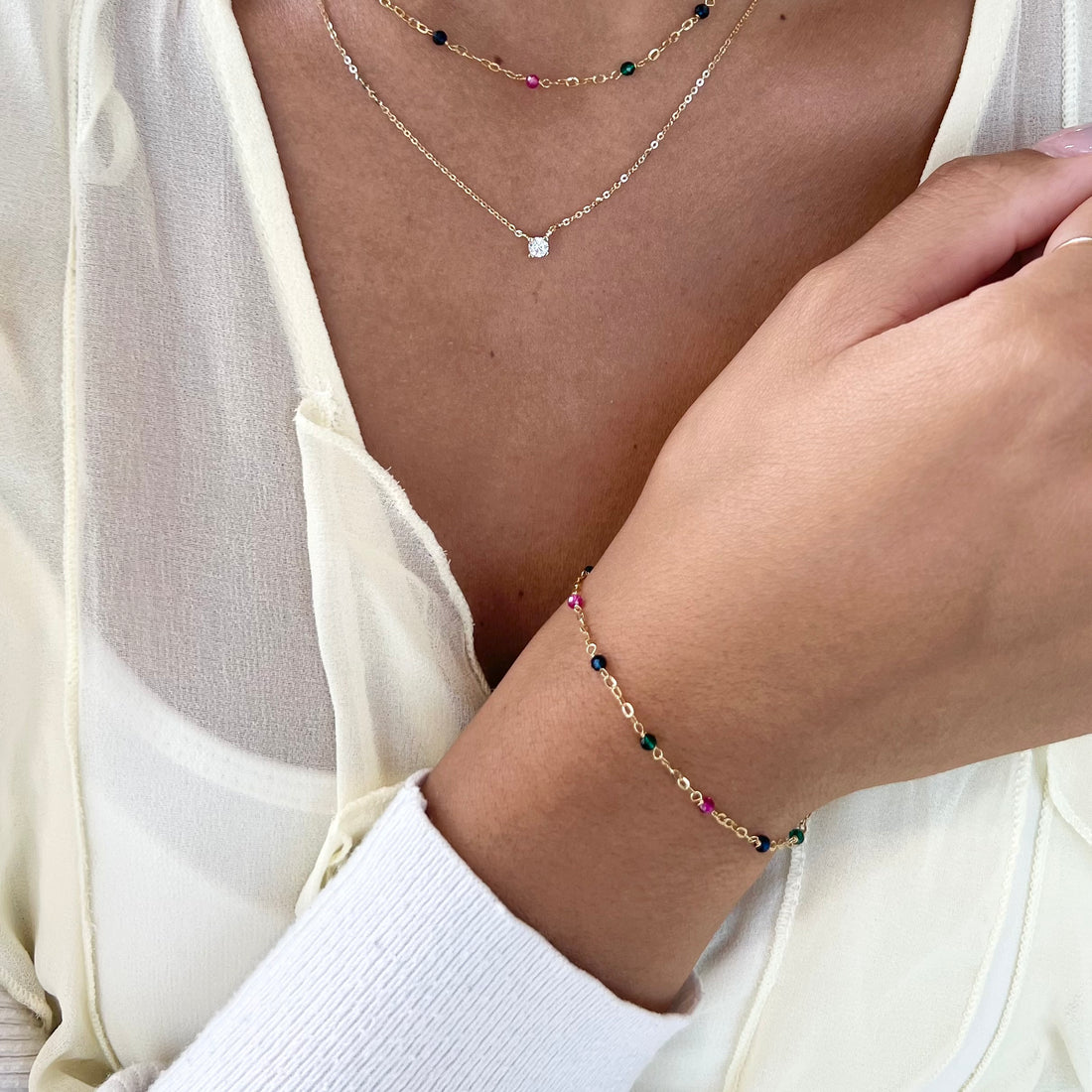 Rainbow Station Bracelet