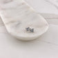Elevated CZ Square Studs