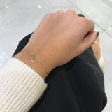 Bella Double Heart Bracelet