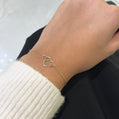 Bella Double Heart Bracelet