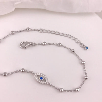 Siena CZ Guardian Anklet