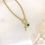 925/18k Vermeil Rolo Enchancer Bracelet