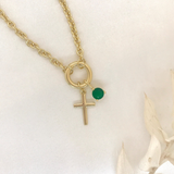 925/18k Vermeil Rolo Enhancer Bracelet