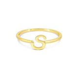 Bella Script Initial Ring