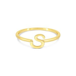 Bella Script Initial Ring