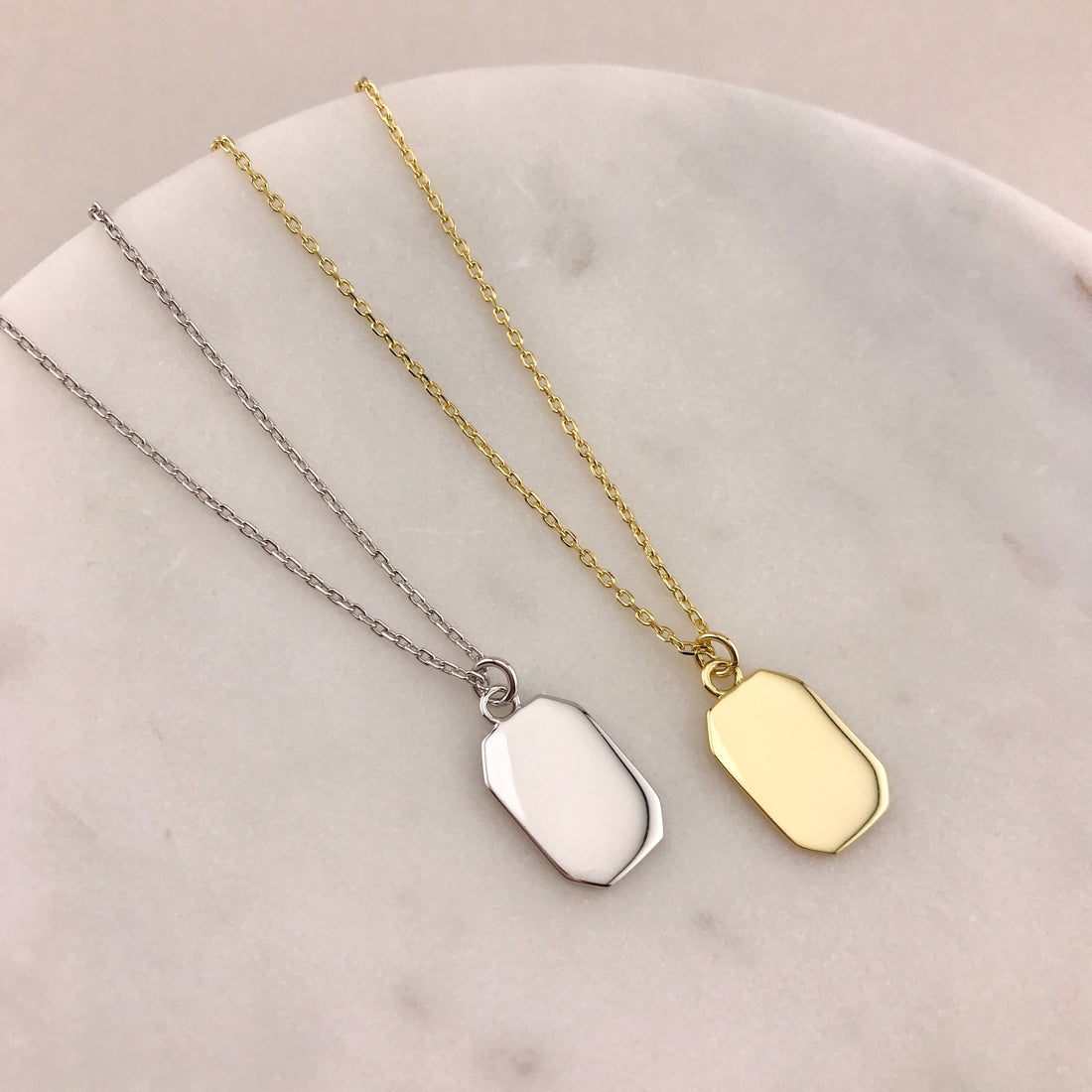 Personalized Tag Necklace