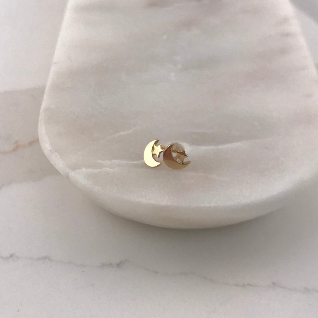 Mini Star & Moon Studs