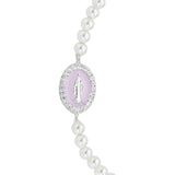 Pearl Mother Mary Bracelet by Amen