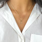 Outlined Mother Mary Pendant