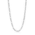 Stainless Steel Figaro Necklace by Ital Gem