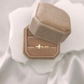 Faith Open Cross Ring