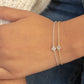 Timeless Pearl & Onyx Clover Bracelet