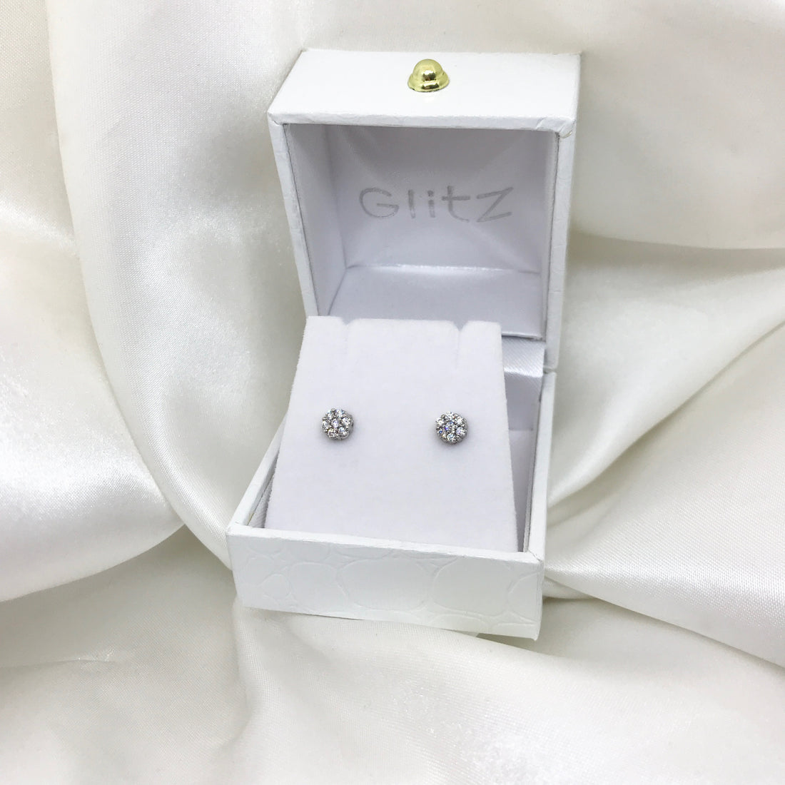 Giulia Flower CZ Comfort Backs