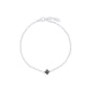 Timeless Pearl & Onyx Clover Bracelet