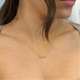 10k Gold LOVE Diamond Necklaces