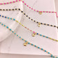 Enamel Dangle Heart Bracelets by Amen