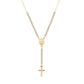 CZ Rosary Necklace by Amen