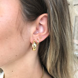 Miss Mimi - 925/14k Vermeil Small Lucia Hoops