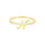 Bella Script Initial Ring