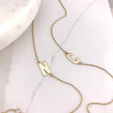 10k Yellow Gold Initial Bracelet