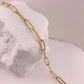 Fiore Thick Paperclip Bracelet