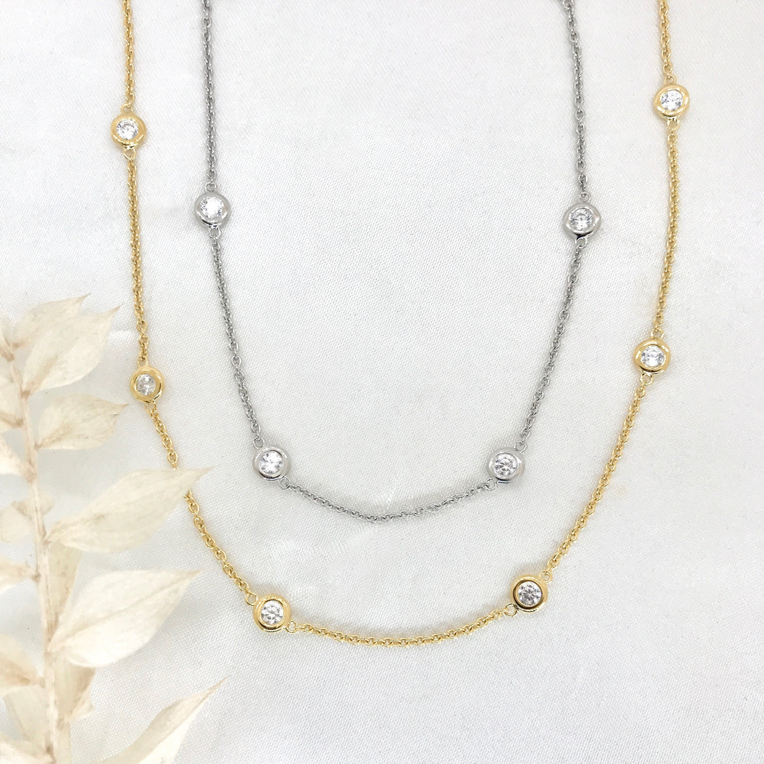 Cubic by the Yard Necklace by Miss Mimi