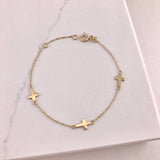 Little Sweetheart's Multi Cross Bracelet