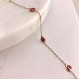 Children's 10k Gold Ladybug Bracelet