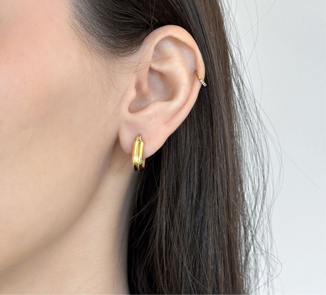 Siena Essential Square Hoops