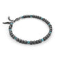 Stainless Steel Beaded Cornetto Beaded Bracelet by Ital Gem