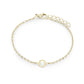 Stainless Steel Initial Bracelets by Veloria