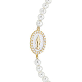 Pearl Mother Mary Bracelet by Amen