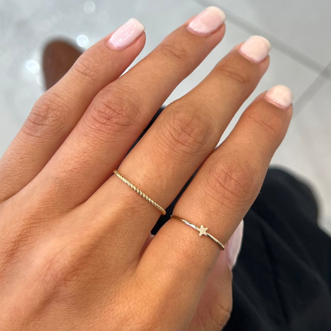Dainty Twist Ring