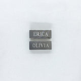 Add on Engravable Bar Charm - Stainless Steel