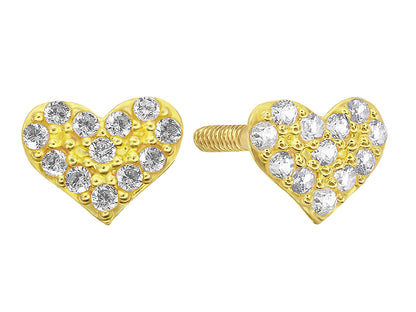 Valentina CZ Cluster Screwbacks