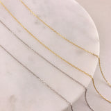 10k Gold Dainty Chain