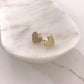 Valentina Classic CZ Heart Studs