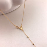 14k Gold Rosary Necklace