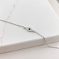 Vintage CZ  Evil Eye Bracelet
