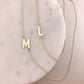 Dolce Sideways Initial Necklace