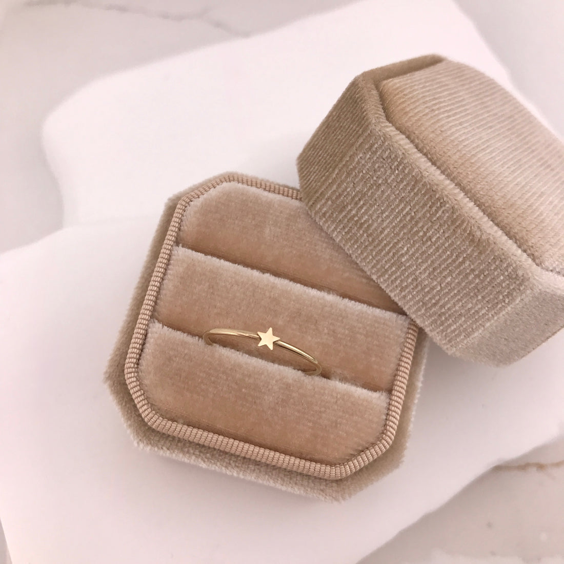 Dainty Star Ring