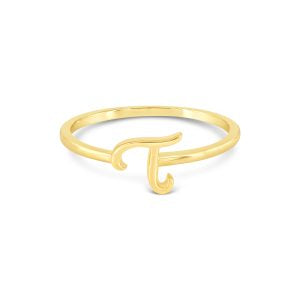 Bella Script Initial Ring