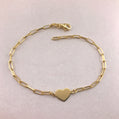 Bella Loves Paperclip Bracelet