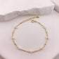 Classic Mini Spaced Pearl Bracelet
