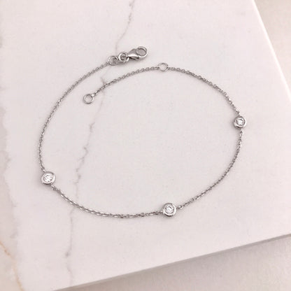 CZ by the Yard Bracelet