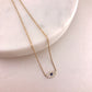 Blue Sapphire Evil Eye Necklace by Miss Mimi