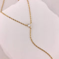 Sparkle CZ Drop Necklace