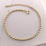 925/18k Vermeil Ball Bracelet