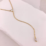 Sparkle Drop Necklace